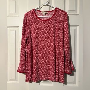 MK Long-sleeve Blouse